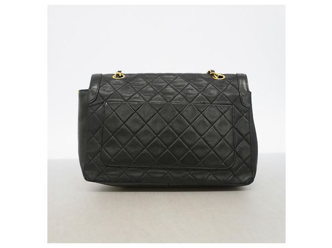 Bolsa de Ombro com Corrente Chanel Matelassé Preto - vista 11