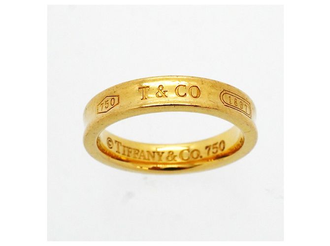 Autre Marque Tiffany & Co. schmaler Ring aus 18K Gelbgold - Ansicht 2