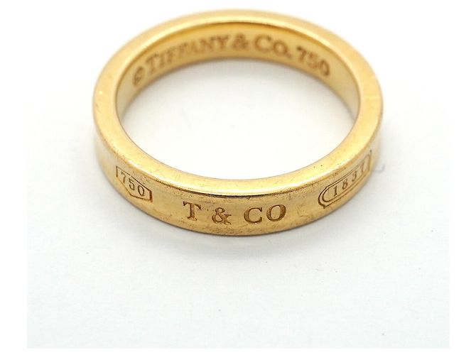 Autre Marque Tiffany & Co. schmaler Ring aus 18K Gelbgold - Ansicht 3