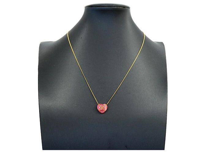Autre Marque Collier Cœur en Rhodochrosite Rose Tiffany & Co. - vue 6