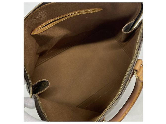 Sac à main Louis Vuitton Alma Monogram Marron - vue 4