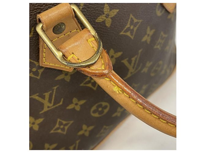 Sac à main Louis Vuitton Alma Monogram Marron - vue 8