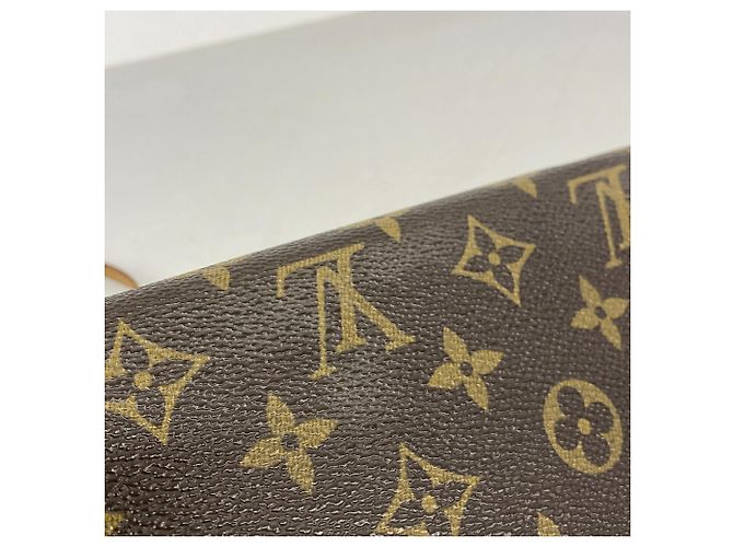 Borsa a tracolla Louis Vuitton Monogram Pochette Twin GM Marrone - vista 8