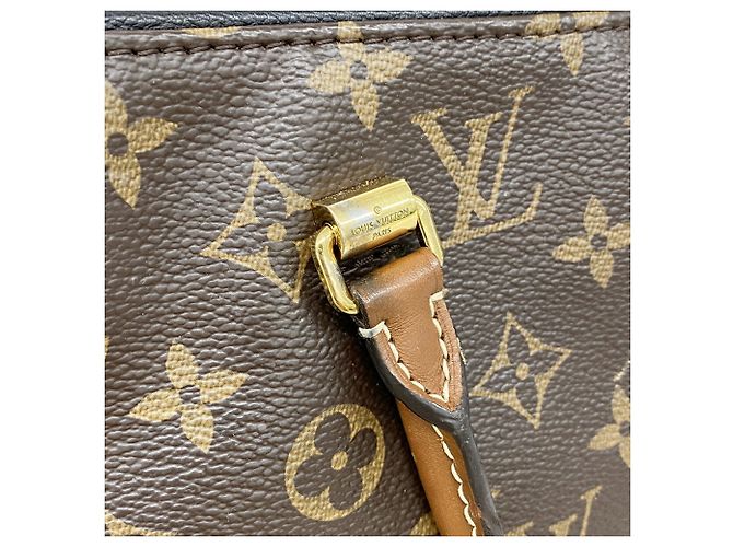 Bolsa Louis Vuitton Monogram Pallas Marrom Preto - vista 10