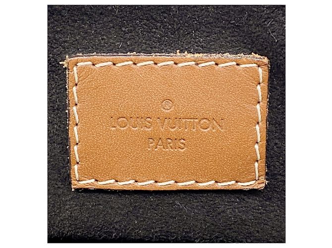 Bolsa Louis Vuitton Monogram Pallas Marrom Preto - vista 5
