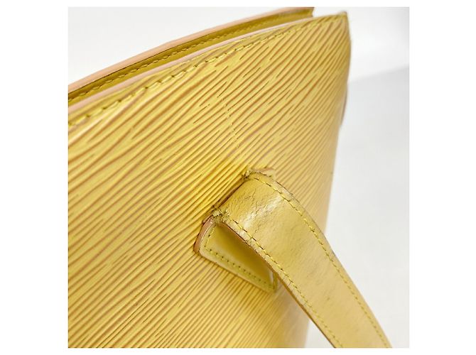 Louis Vuitton Epi Saint Jacques Schultertasche Gelb - Ansicht 11