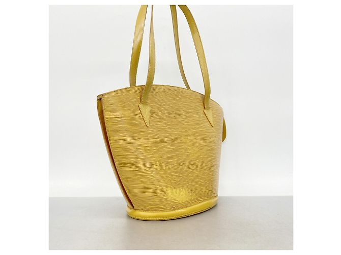 Louis Vuitton Epi Saint Jacques Schultertasche Gelb - Ansicht 2