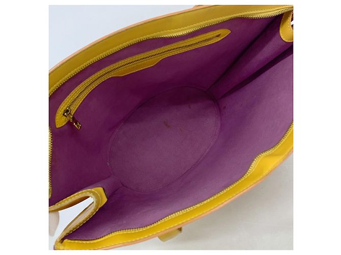 Louis Vuitton Epi Saint Jacques Schultertasche Gelb - Ansicht 4