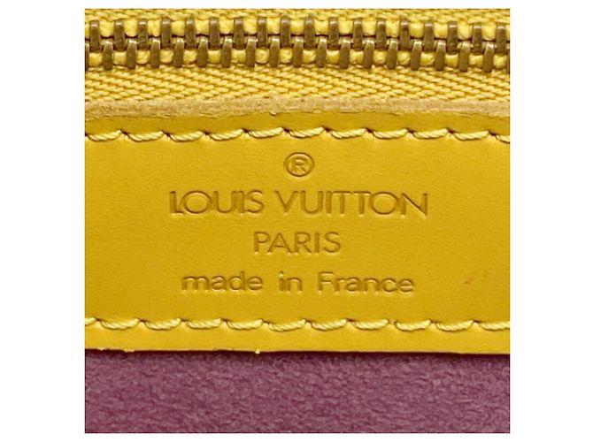 Louis Vuitton Epi Saint Jacques Schultertasche Gelb - Ansicht 5