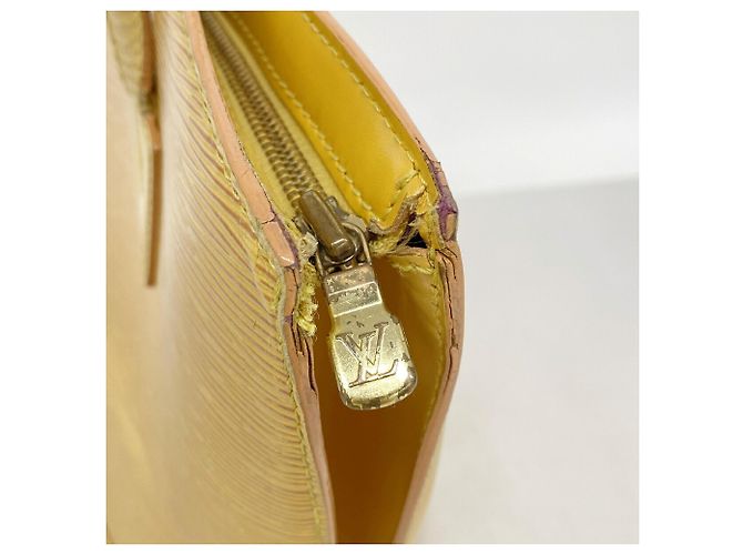 Louis Vuitton Epi Saint Jacques Schultertasche Gelb - Ansicht 8