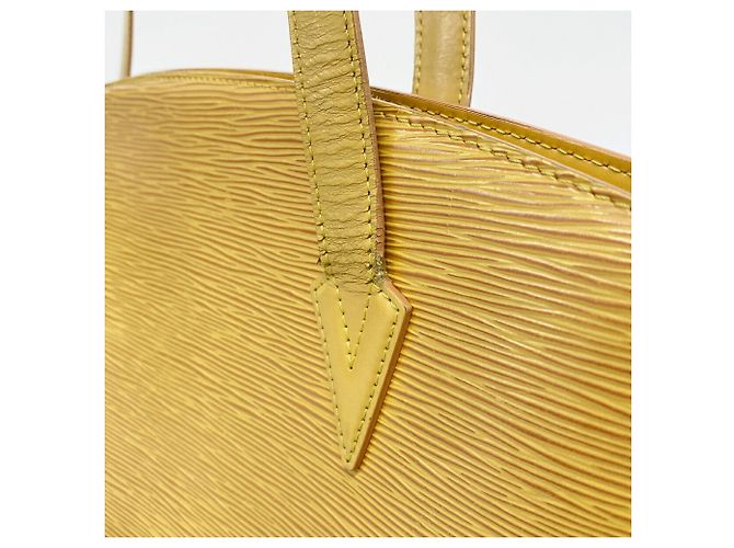 Louis Vuitton Epi Saint Jacques Schultertasche Gelb - Ansicht 9