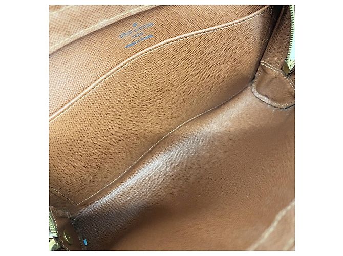 Borsa a pochette Louis Vuitton Monogram Orsay Marrone - vista 4