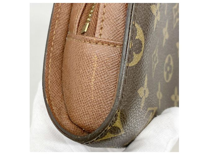 Borsa a pochette Louis Vuitton Monogram Orsay Marrone - vista 9