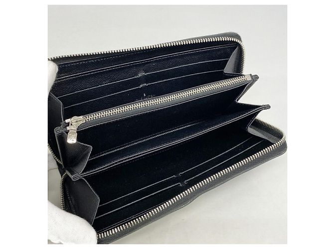 Louis Vuitton Epi Zippy Wallet M60072 Noir Negro - vista 3