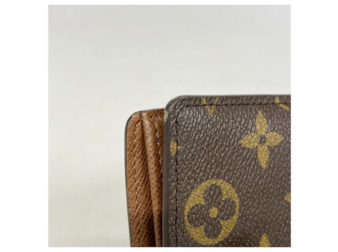 Louis Vuitton Monogram Portefeuille Brazza Long Wallet Marrone - vista 5