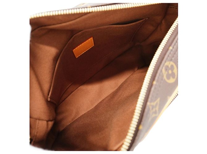 Sac à main Louis Vuitton Monogram Archive Nile GM Marron - vue 4