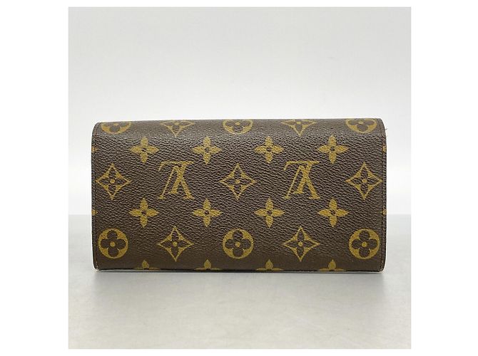 Louis Vuitton Monogram Portefeuille Sarah Leopard Long Wallet - vista 10