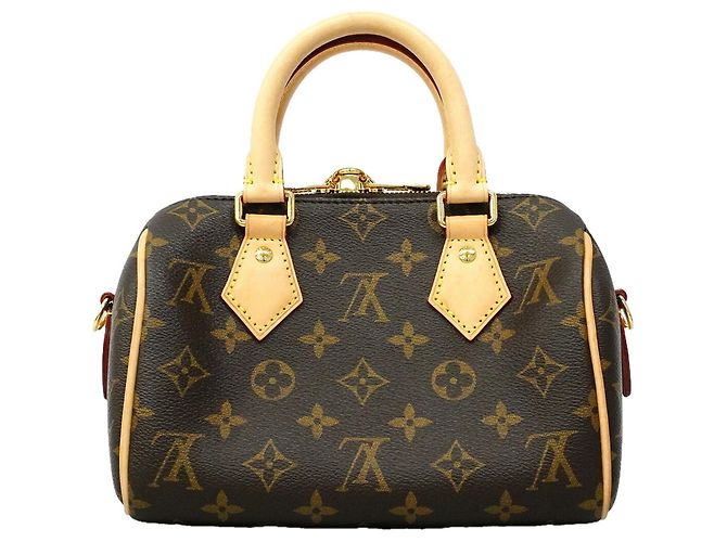 Borsa Louis Vuitton Monogram Speedy Bandoulière 20 Rosso - vista 10