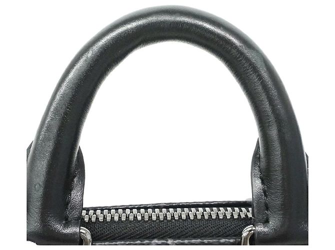 Sac à main Louis Vuitton Monogram Eclipse Reverse Keepall Bandoulière 25 Marron Noir - vue 7