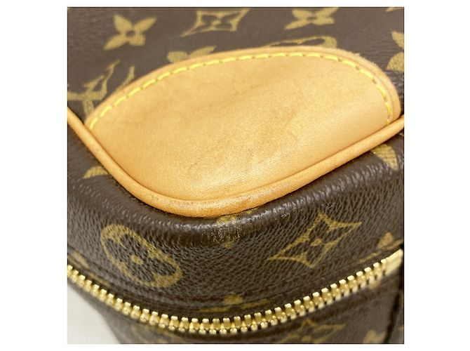 Bolso Louis Vuitton Boston Monogram Sirius 50 Castaño - vista 6