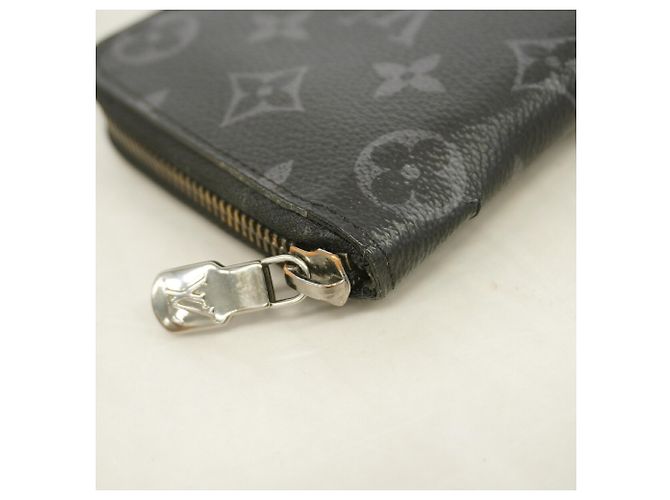 Portafoglio Zippy Louis Vuitton Monogram Eclipse Nero - vista 5