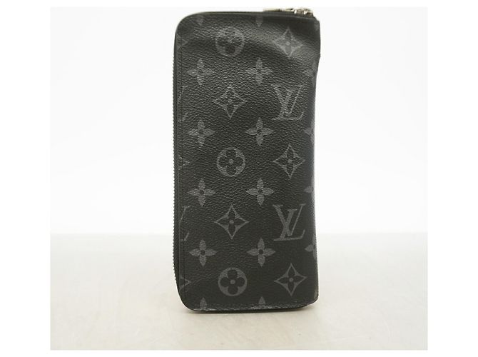 Portafoglio Zippy Louis Vuitton Monogram Eclipse Nero - vista 8