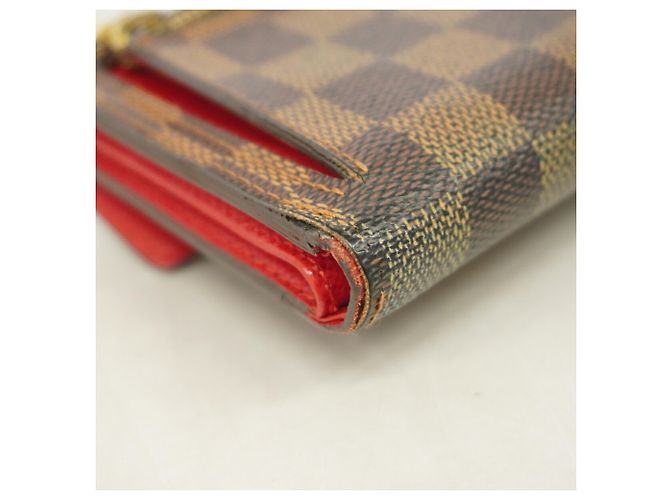 Cartera Louis Vuitton Tri-fold en Ebene Damier ebene - vista 6