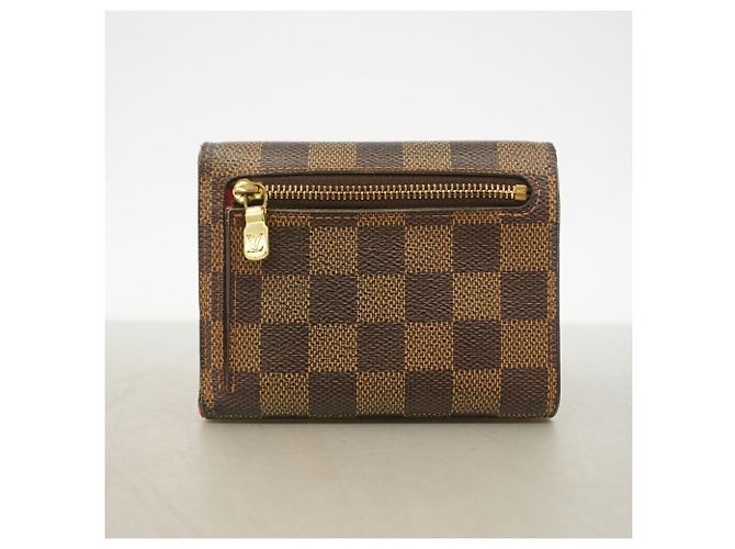 Cartera Louis Vuitton Tri-fold en Ebene Damier ebene - vista 8