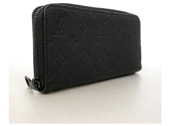 Portafoglio Zippy Louis Vuitton Monogram Taurillon Nero - vista 2