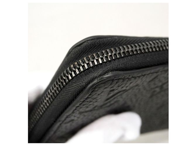 Portafoglio Zippy Louis Vuitton Monogram Taurillon Nero - vista 6