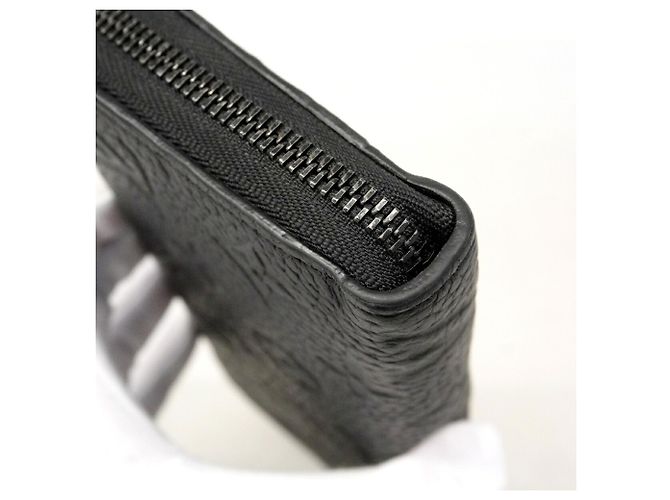 Portafoglio Zippy Louis Vuitton Monogram Taurillon Nero - vista 7