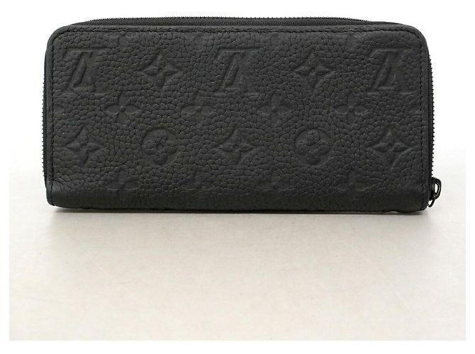 Portafoglio Zippy Louis Vuitton Monogram Taurillon Nero - vista 9