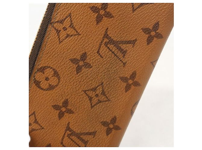 Louis Vuitton Monogram Reverse Portefeuille Clemence Long Wallet Brown - view 10