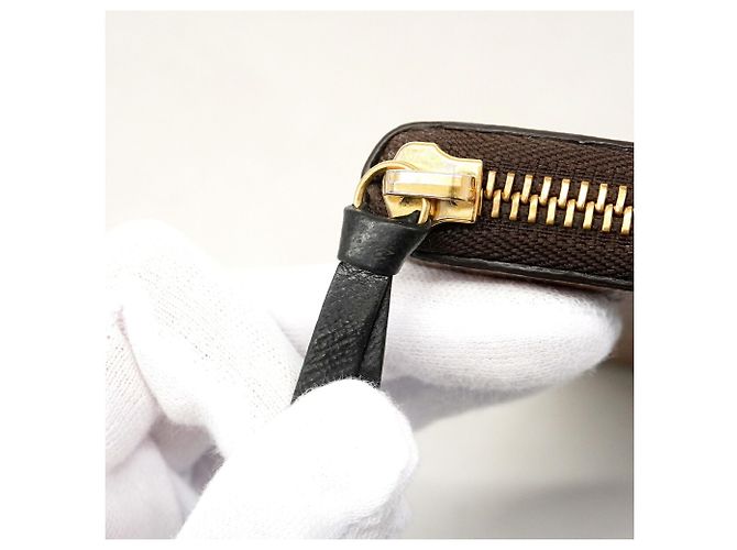 Louis Vuitton Monogram Reverse Portefeuille Clemence Long Wallet Brown - view 9
