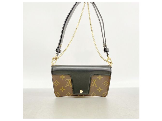 Borsa a tracolla Louis Vuitton Monogram con tracolla e lucchetto Nero - vista 15