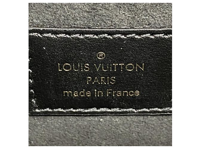 Borsa a tracolla Louis Vuitton Monogram con tracolla e lucchetto Nero - vista 5