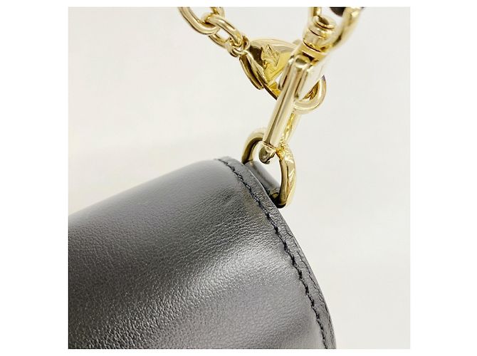 Borsa a tracolla Louis Vuitton Monogram con tracolla e lucchetto Nero - vista 9