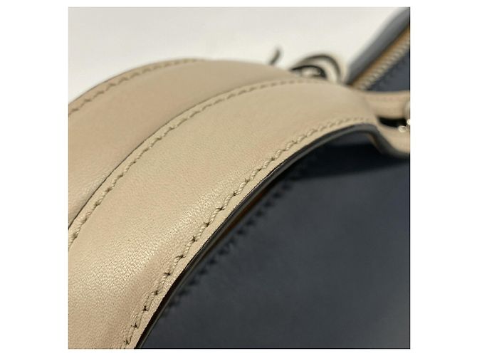 Fendi By The Way Lederhandtasche Braun Marineblau - Ansicht 11
