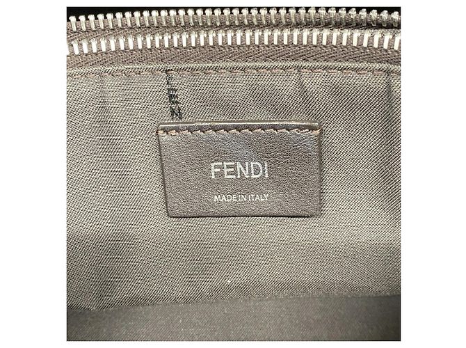 Fendi By The Way Lederhandtasche Braun Marineblau - Ansicht 5