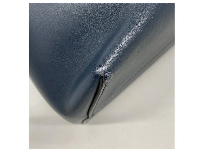 Fendi By The Way Lederhandtasche Braun Marineblau - Ansicht 6