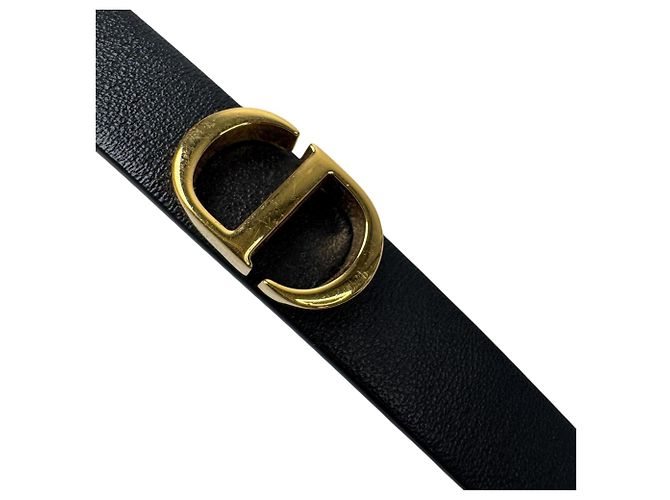 Cinturón de cadena Christian Dior Dior Caro Montaigne #75 Negro - vista 10