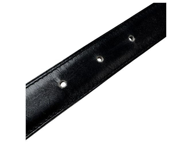 Hermès Cinturón Hermes Constance H #75 Castaño Negro - vista 14