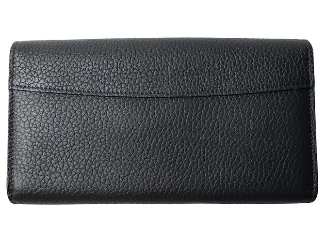 Louis Vuitton Portefeuille Capucines Studded Long Wallet Nero - vista 2