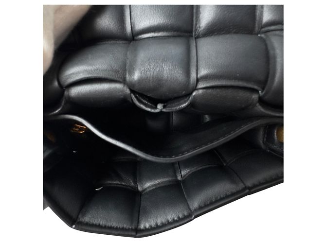 Borsa a tracolla Bottega Veneta Padded Cassette Nero - vista 10