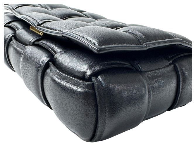 Borsa a tracolla Bottega Veneta Padded Cassette Nero - vista 15