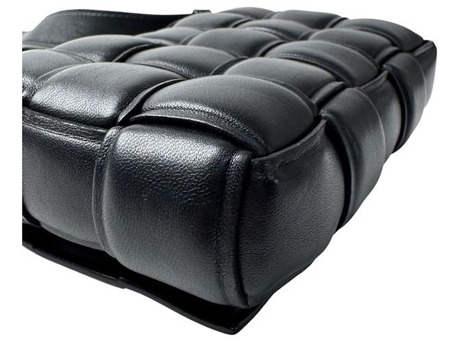 Borsa a tracolla Bottega Veneta Padded Cassette Nero - vista 16