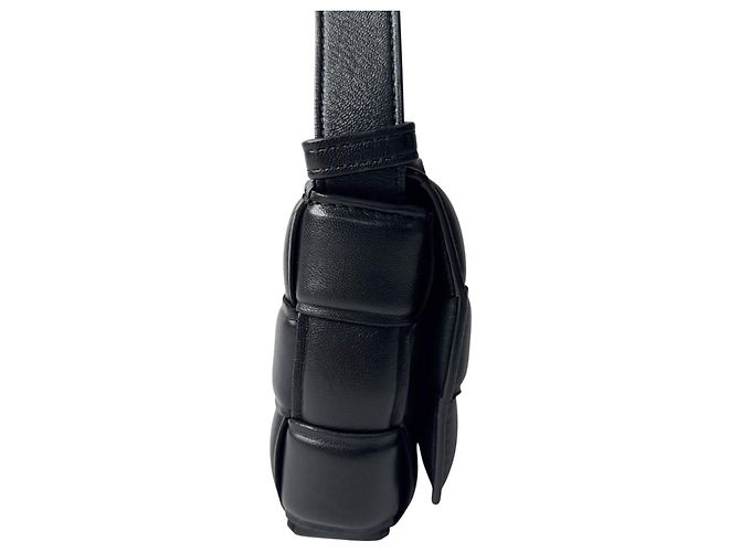 Borsa a tracolla Bottega Veneta Padded Cassette Nero - vista 6