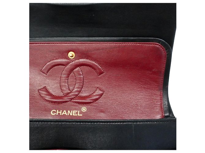 Bolsa de Ombro Chanel Matelassé Preto - vista 10