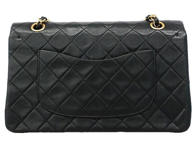 Bolsa de Ombro Chanel Matelassé Preto - vista 13