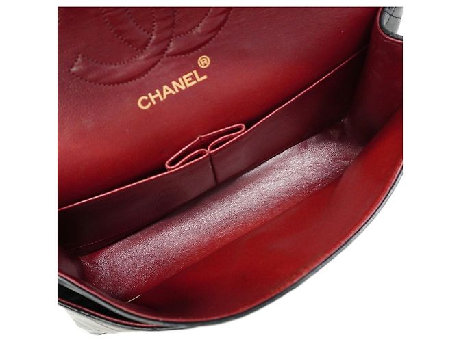 Bolsa de Ombro Chanel Matelassé Preto - vista 4